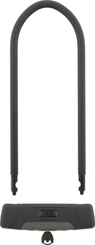 ABUS Granit Plus 470 Bügelschloss mit SH B Halter - black/10,9 x 30 cm