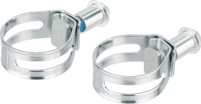 Campagnolo Abrazaderas para Ergopower - plata