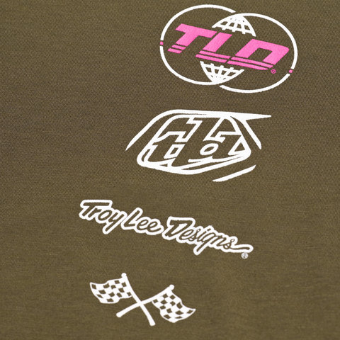 Troy Lee Designs Camiseta Youth Skyline Ride S/S - worldwide caper/S