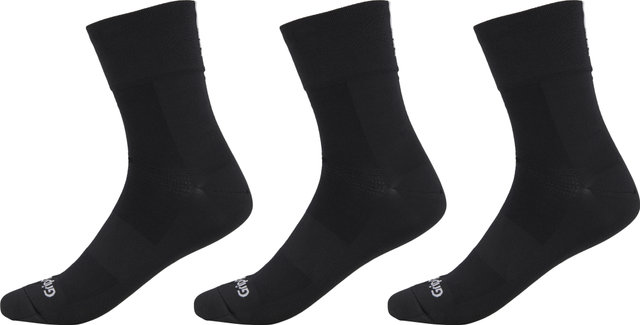 GripGrab Lightweight SL Summer Socks 3-Pack - black/41 - 44