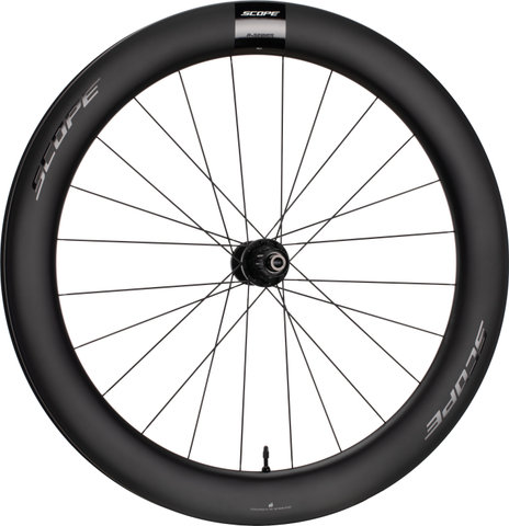 Scope Cycling R6.A Disc Center-Lock 28'' Wheelset - black | Shimano Road | 142 mm | 28" | 100 mm