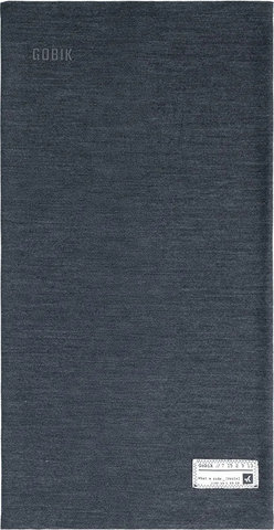 GOBIK Merino Moonbah Solid Unisex Tube Scarf - graphite | one size