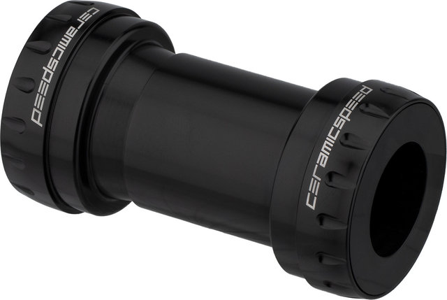 CeramicSpeed Eje de pedalier BB30 Shimano Road Coated 42 x 68 mm - black/BB30