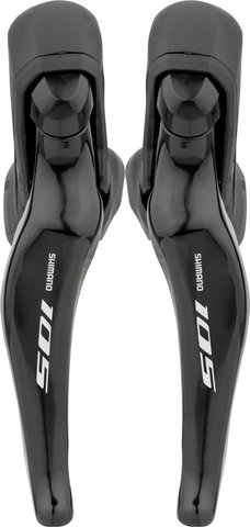 Shimano 105 BR-R7070 + ST-R7025 Disc Brake Set - silky black/Set/left/right (side-specific)