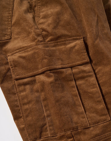 Loose Riders Pantalon Cargo à Côtelures District - rust/M