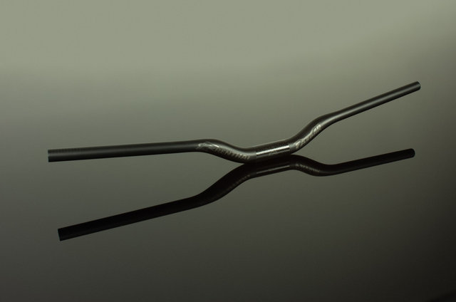 Renthal V3 Fatbar Carbon 31.8 40 mm Riser Lenker - carbon-gold/800 mm