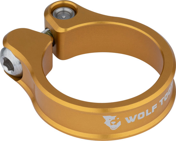 Wolf Tooth Components Seatpost Clamp - gold/36.4 mm