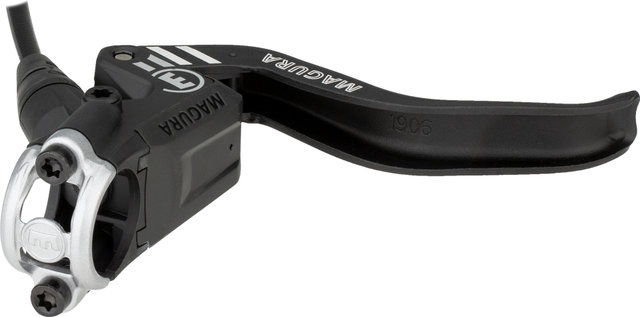 Magura MT4 eSTOP Carbotecture Disc Brake - polished black anodized/Set/Flip-Flop (non-side-specific)