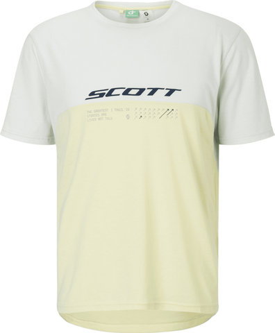 Scott Vertic DRI S/S Jersey - acid yellow-spray grey | S
