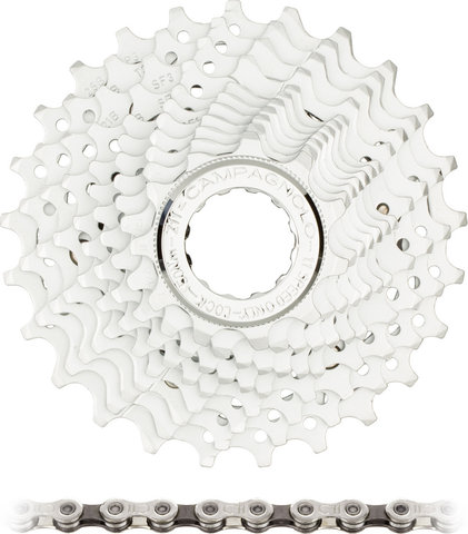 Campagnolo Juego de desgaste Potenza 11 Cassette + Potenza 11 Cadena 11 velocidad - plata/11-27