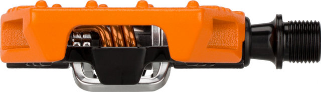 crankbrothers Pedales de clip/plataforma Double Shot 2 - orange-black