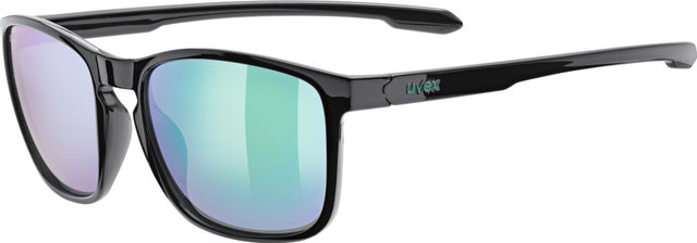 uvex LGL 52 Brille - black/mirror green