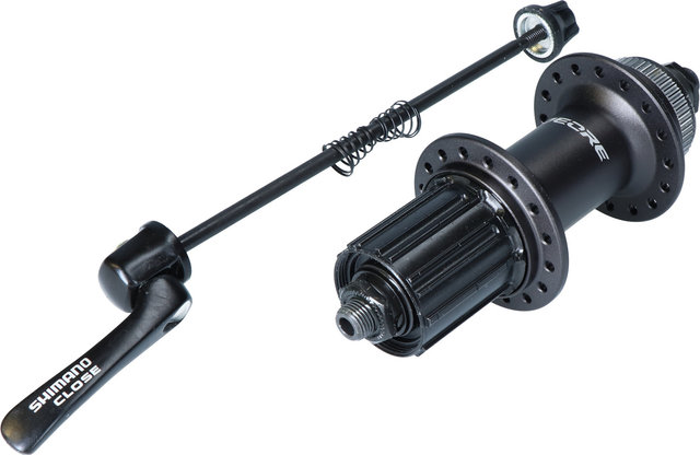 Shimano Deore HR-Nabe FH-M5100 Disc Center Lock für Schnellspannachse - schwarz | Shimano MTB | 32