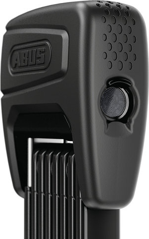ABUS Bordo One 6000AF antivol pliable avec empreinte digitale et support SH - black | 120 cm