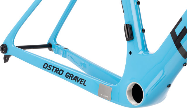 Factor OSTRO Gravel V.A.M. UDH Disc Carbon Shimano Heritage Blue Frame Kit - heritage blue | M | 28" | 0 mm | 1,5" | 50 mm