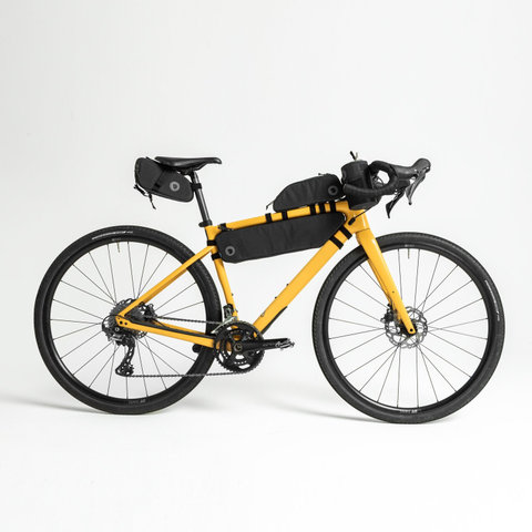 Fjällräven Hoja Top Tube Bag - black | 800 ml