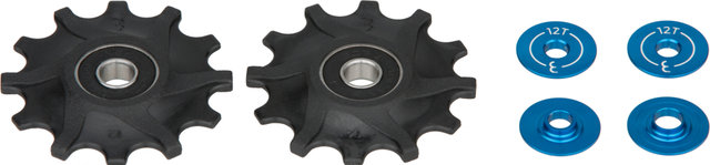 BBB RollerBoys derailleur pulleys for SRAM 11-speed - 1 pair - black | 12 teeth