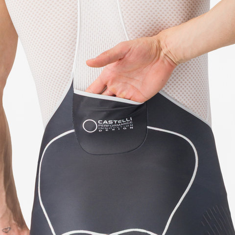 Castelli Free Aero Race S Kit Bib Short Trägerhose - black-white | M