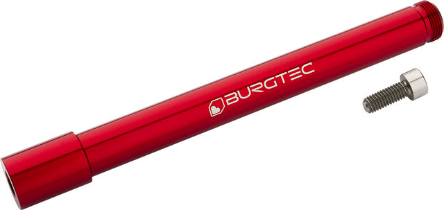 Burgtec Thru axle for Öhlins Boost RXF36/RXF36 Evo/RFX3 - race red