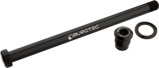 Burgtec Axe traversant arrière 180 mm x 12 mm, pas de filetage 1,00 mm - burgtec black/148 mm