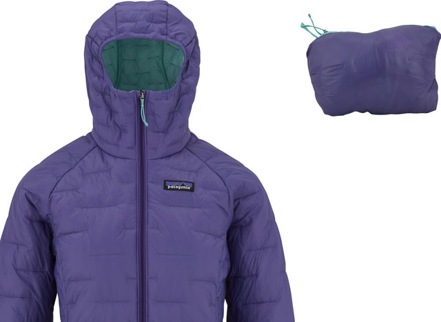 Patagonia Micro Puff Hoody Damen Jacke - perennial purple/S