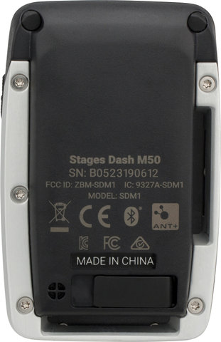 Stages Dash M50 GPS Bike Computer - black