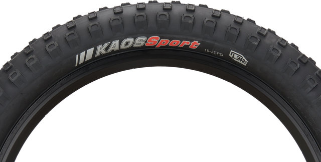 Kenda Kaos Sport 20" Wired Tyre - black/20 /66 mm/2.6 /66-406