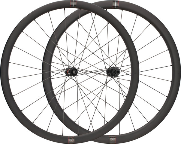 Reserve 34|37 Turbulent Aero/DT 240 Carbon Disc Center-Lock 28" Laufradsatz - black | 142 mm | 100 mm | Non Boost | Non Boost | 28" | SRAM XDR