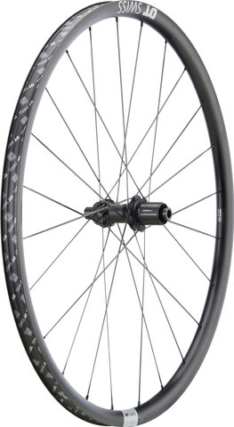 DT Swiss Juego de ruedas G 1800 SPLINE 25 Disc Center Lock 28" - negro/142 mm/100 mm/28"/Shimano carretera/100 mm/Shimano carretera/100 mm/142 mm