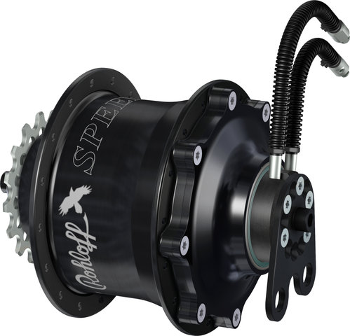 Rohloff Speedhub 500/14 CC Quick Release Tandem 135 mm Gear Hub - black-anodised/type 1, 32 hole
