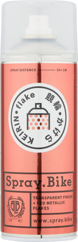 Spray.Bike Vernis en Aérosol Keirin - flake red/flacon vaporisateur, 400 ml