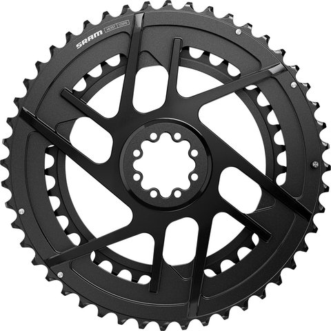 SRAM Juego de platos Road Rival E1 2x12 velocidades Montaje Directo - black/35-48