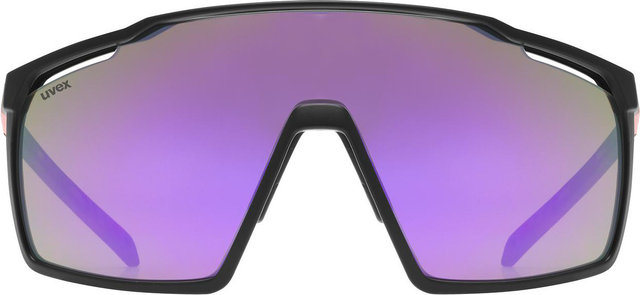 uvex Gafas deportivas mtn perform - black-purple mate/mirror purple