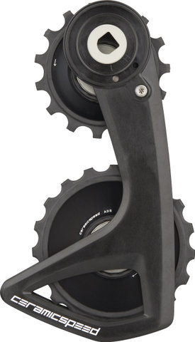 CeramicSpeed OSPW RS Alpha Derailleur Pulley System for SRAM RED AXS / Force AXS - black/15 teeth (guide pulley), 19 teeth (tension pulley)