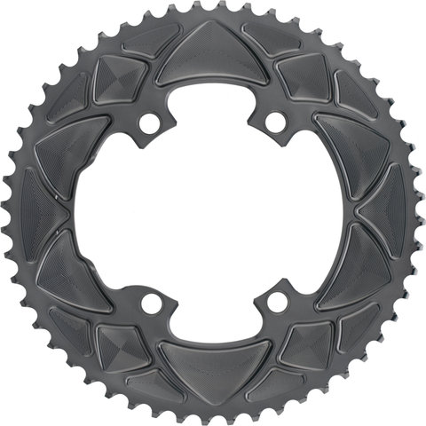 absoluteBLACK Round Road 110/4 Chainring for Shimano Dura-Ace / Ultegra / 105 - grey/52 