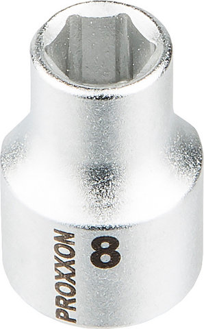 Proxxon Douille à cliquet 3/8" - argenté/8 mm