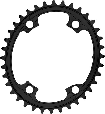 absoluteBLACK Plato Oval Road 110/4 para Shimano Dura-Ace R9100 / Ultegra R8000 - black/36 