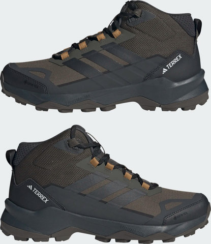adidas Outdoor TERREX Skychaser AX5 Mid GTX Wanderschuhe - shaoli carbon brostr | 42 2/3