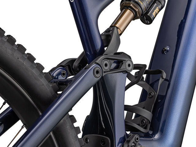 Specialized Vélo électrique tout-terrain Turbo Levo 4 Pro Carbon 29" / 27,5" - gloss blue onyx-dark navy-birch | 160 mm | 155,0 mm | 44 mm | 29" (avant), 27,5" (arrière) | L