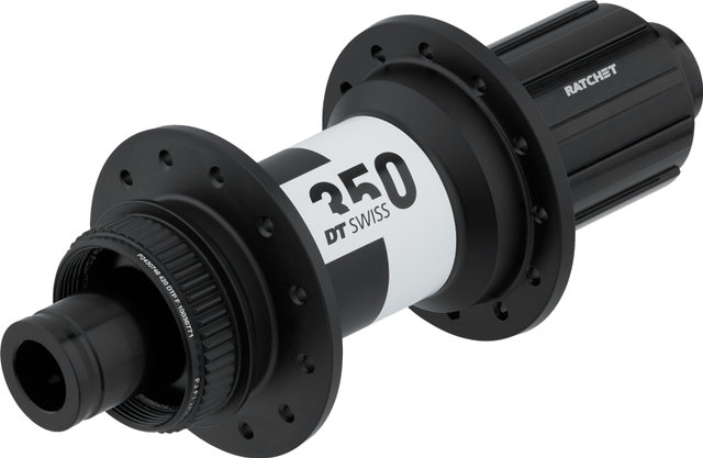 DT Swiss Buje RT 350 Classic Road Disc Center Lock - negro/Shimano carretera/24/Shimano carretera