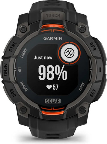 Garmin Instinct 3 45 mm GPS multisport smartwatch - black