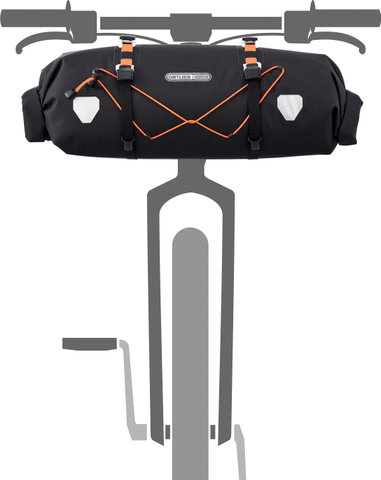 ORTLIEB Handlebar-Pack Flex handlebar bag - black matte/15 l