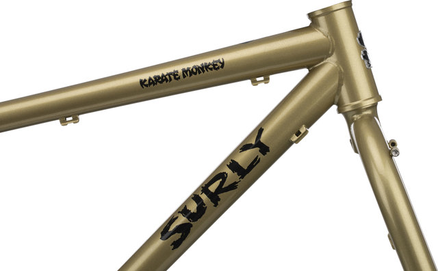 Surly Karate Monkey 27,5+/29" Rahmenkit - fools gold | L | 12 mm Steckachse | 47 mm | 1 1/8"