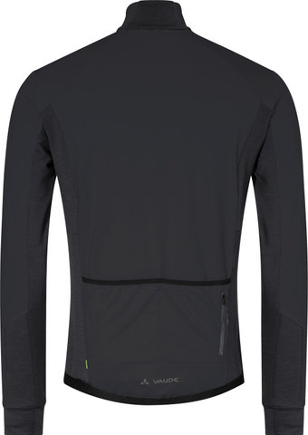 VAUDE Maillot Mens Kuro Halfzip LS - black/M