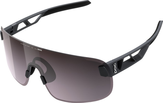 POC Elicit Sportbrille + Ersatzglas - uranium black | clarity road-sunny silver