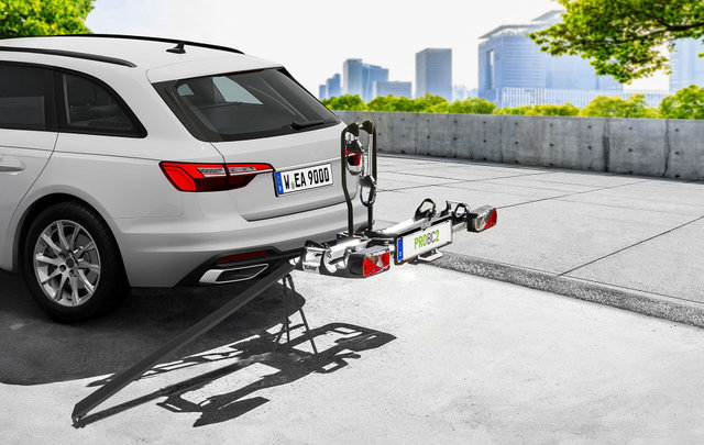 Eufab Universal loading rail for bike rack - black-black