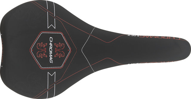 Chromag Lift Saddle - black-red