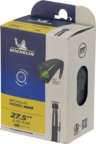 Michelin Schlauch B6 Protek Max für 27,5+ - universal/62-584 bis 77-584/AV/27,5 x 2,45-3,0 AV 48 mm/48 mm