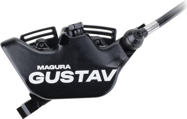 Magura Freno de disco Gustav Elite - negro-antracita | Ruada trasera o delantera | Flip-Flop (no específico de lado)