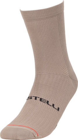 Castelli Calcetines Espresso 18 - clay | 44 - 47